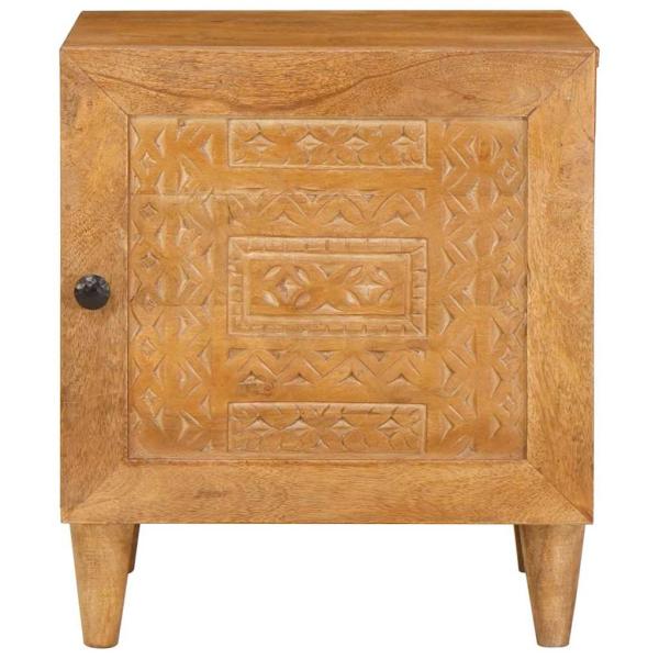 Nachttisch Hellbraun 80 x 50 x 40 cm Holzwerkstoff