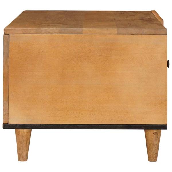 Couchtisch Hellbraun 100 x 54 x 40 cm Holzwerkstoff