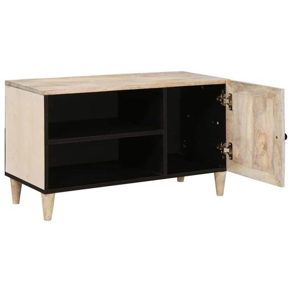 TV-Einheiten mit Regal Weiß 80 x 33 x 46 cm Holzwerkstoff