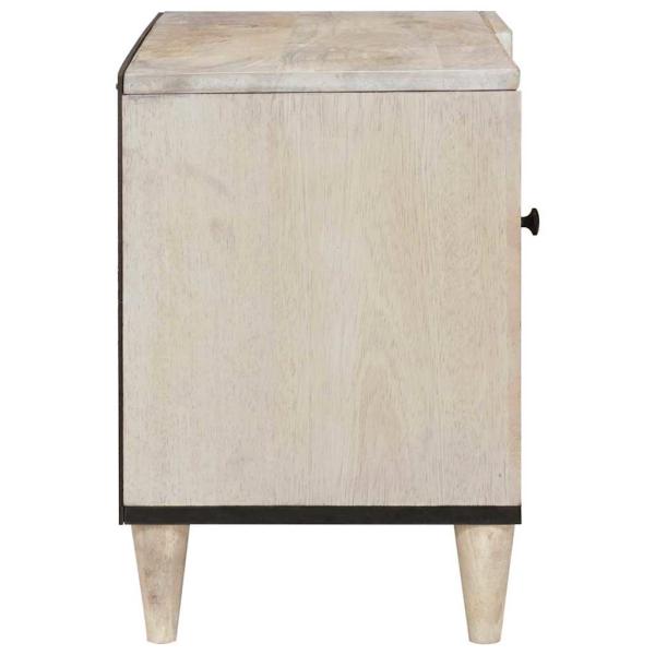 TV-Einheiten mit Regal Weiß 80 x 33 x 46 cm Holzwerkstoff
