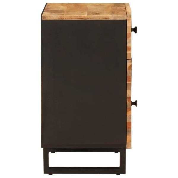 Bettkasten Braun 50 x 33 x 60 cm Massivholz Mango