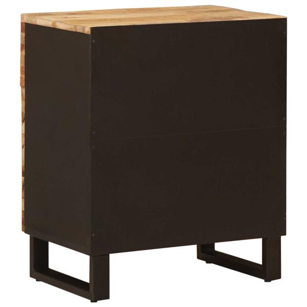 Bettkasten Braun 50 x 33 x 60 cm Massivholz Mango
