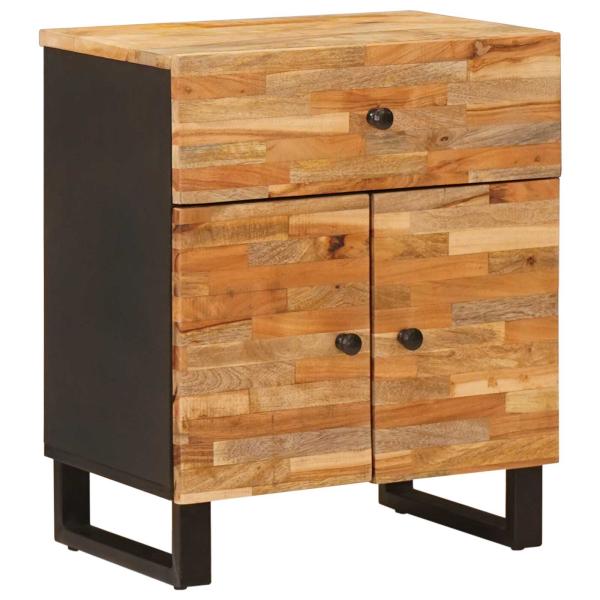 ARDEBO.de - Bettkasten Braun 50 x 33 x 60 cm Massivholz Mango