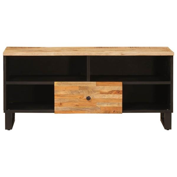 TV-Schränk Braun 100 x 33 x 46 cm Massivholz Mango