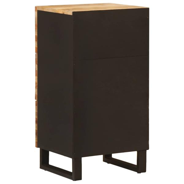 Seitenschrank Braun 40 x 33 x 75 cm Massivholz Mango