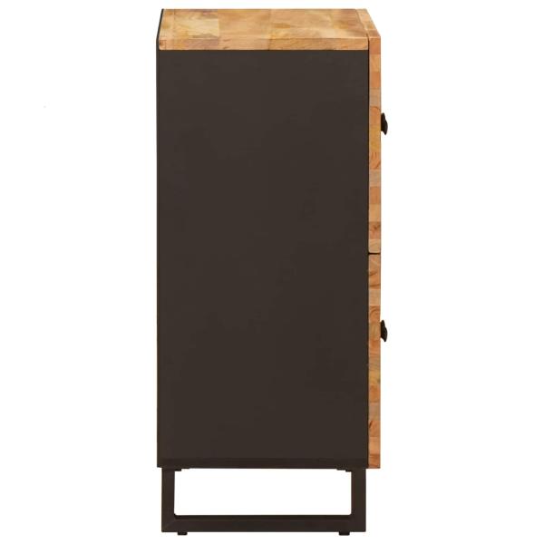 Seitenschrank Braun 60 x 33 x 75 cm Massivholz Mango