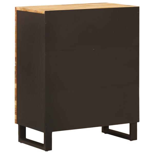 Seitenschrank Braun 60 x 33 x 75 cm Massivholz Mango