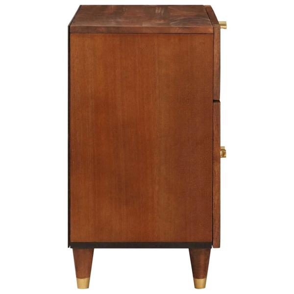 Nachttische 50 x 33 x 60 cm Massivholz Mango