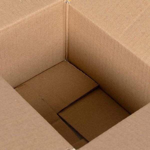 Faltbox mit Speicher 50 Stk. Natur 20 x 15 x 10 cm Karton