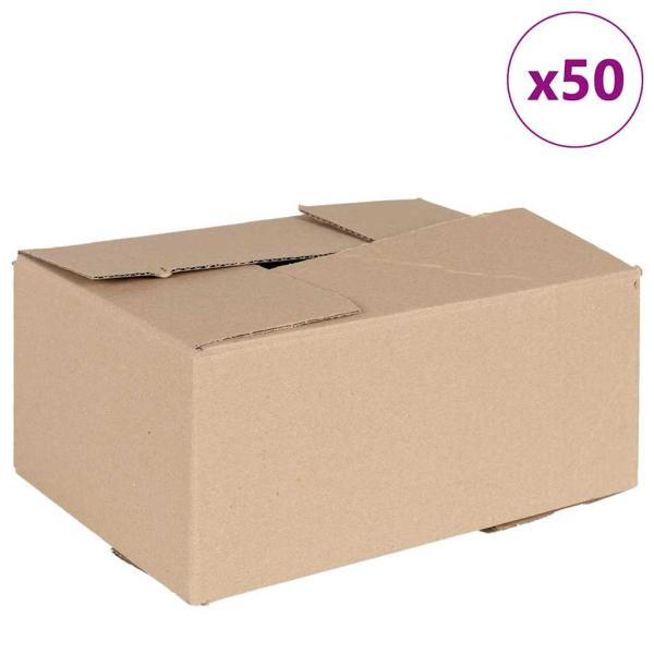 Faltbox mit Speicher 50 Stk. Natur 30 x 21,5 x 14 cm Karton