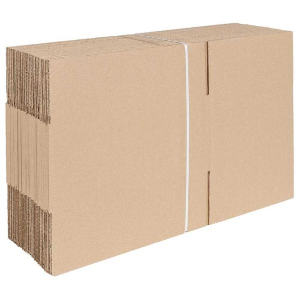 Faltbox mit Speicher 50 Stk. Natur 30 x 21,5 x 14 cm Karton