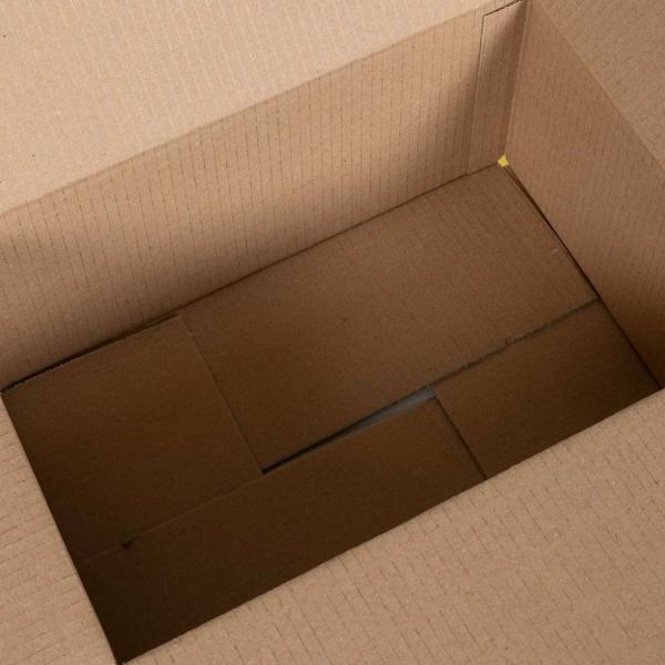 Faltbox mit Speicher 50 Stk. Natur 35 x 24 x 15 cm Karton
