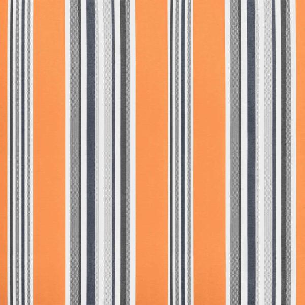Markisenersatzstoff Blau und Orange 1000 x 160 cm Polyester