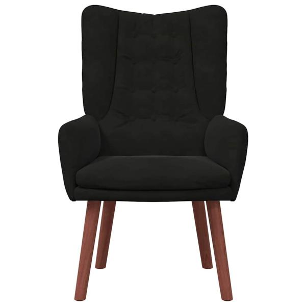 Sessel Schwarz 63 x 67 x 94 cm Samt