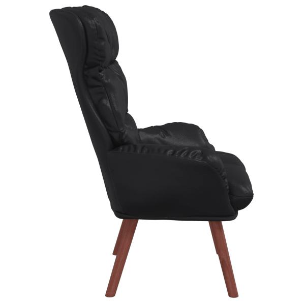 Sessel Schwarz 69 x 74 x 93 cm Kunstleder