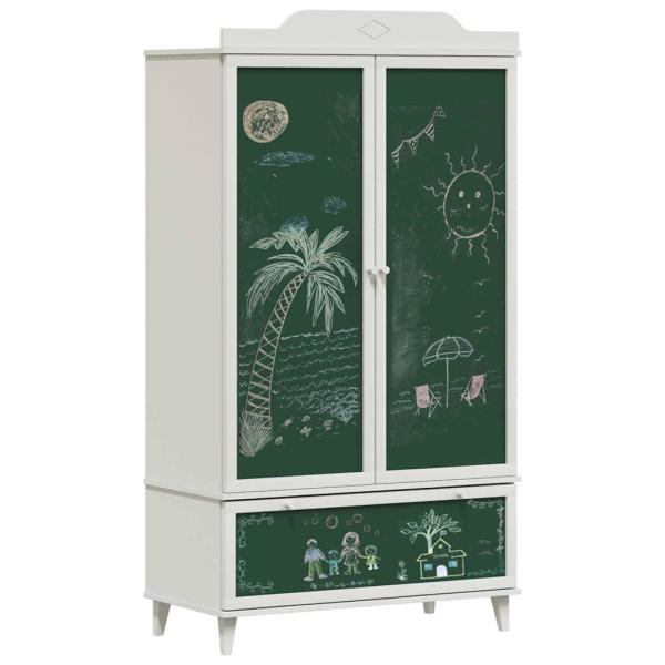 Kinder kreative Aufbewahrung ROROS Weiß 90 x 45 x 165 cm