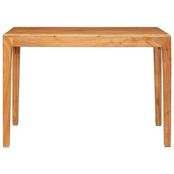 Esstisch 110 x 55 x 76 cm Massivholz Akazie Braun Rechteckig