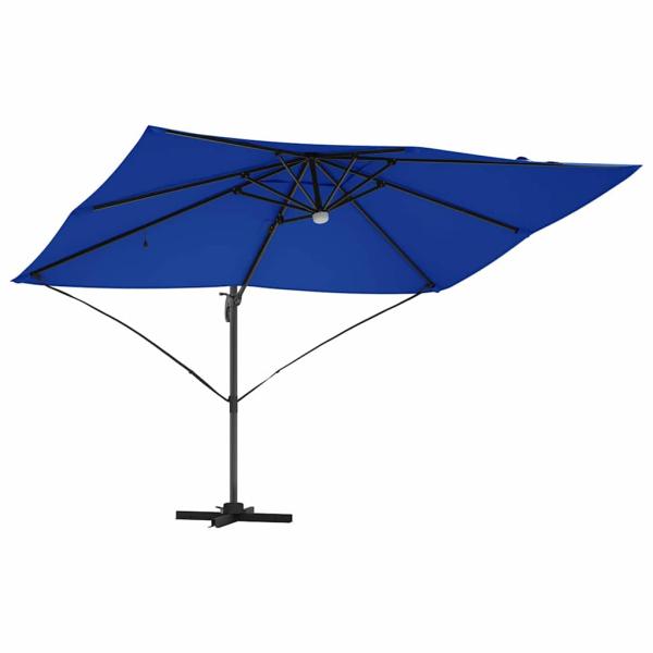 Sonnenschirm 351 x 250 x 253 cm Polyester und Aluminium