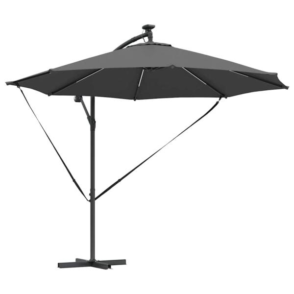 Sonnenschirm 294 x 294 x 248 cm Polyester und Aluminium