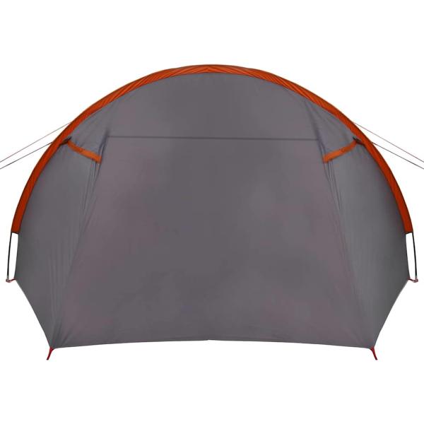 Tunnelzelt für 5 Personen Grau und Orange 805 x 405 x 211 cm