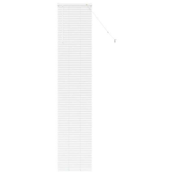 Balkenjalousien Weiß 220 x 40 cm Aluminium