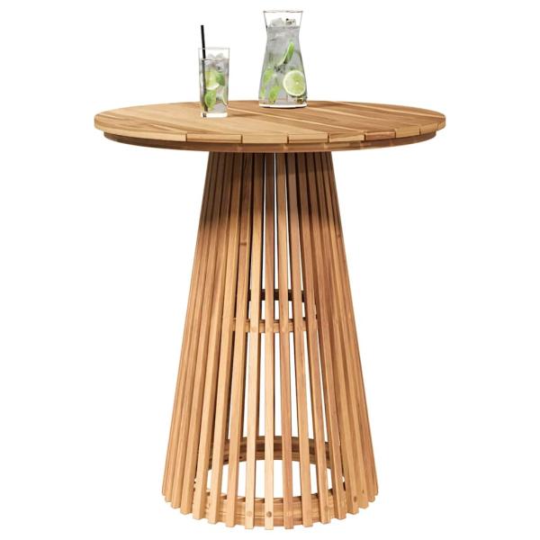 Beistelltisch Braun 70 x 70 x 75 cm Massivholz Teak