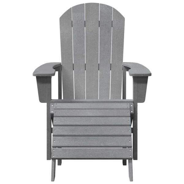 Adirondack-Stuhl Hellgrau HDPE