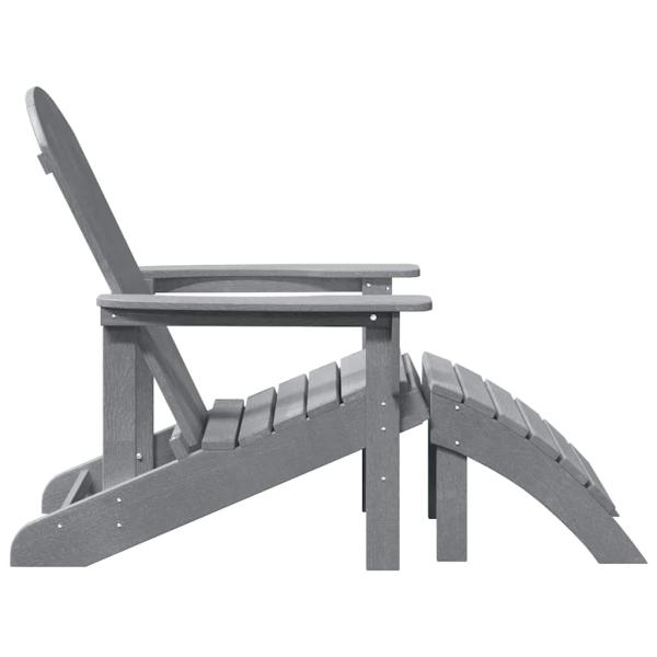 Adirondack-Stuhl Hellgrau HDPE