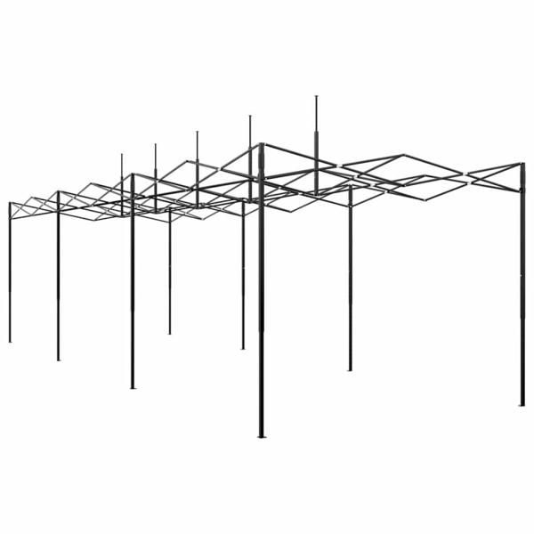 Gewächshaus mit Pop-up-Rahmen Grün 290 x 870 x 315 cm Eisen
