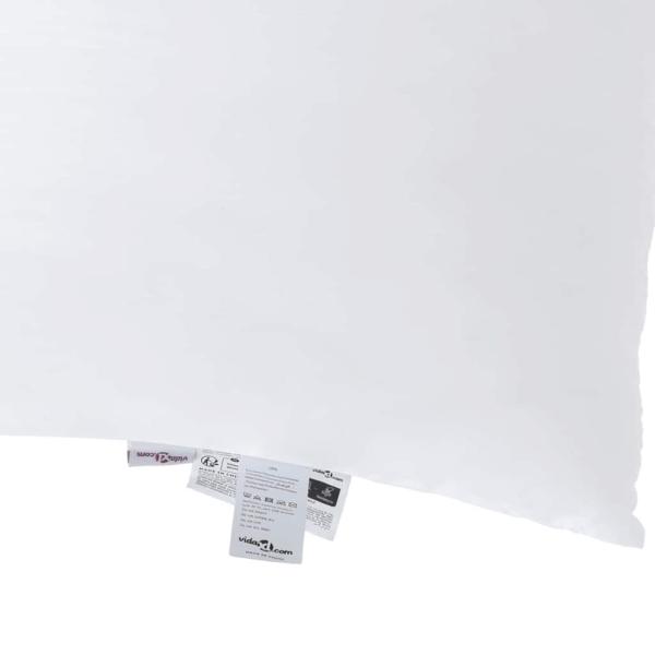 Kopfkissen 2 Stk. 51 x 31 x 20 cm Polyester Weiß