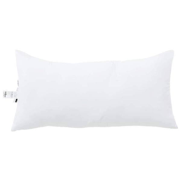 Kopfkissen 2 stk. 81 x 42 x 20 cm Polyester Weiß