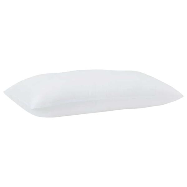 Kopfkissen 2 stk. 81 x 42 x 20 cm Polyester Weiß