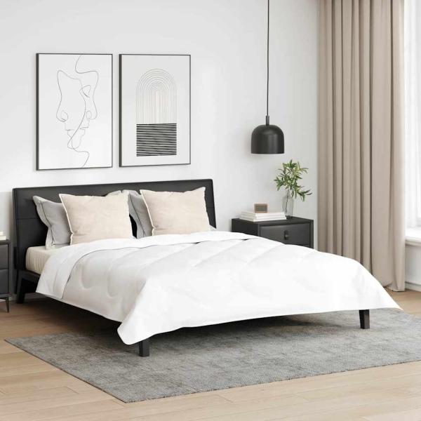 ARDEBO.de - Kopfkissen 2 Stk. 61 x 41 x 20 cm Polyester Weiß