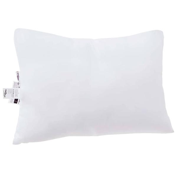 Kopfkissen 2 Stk. 79 x 60 x 20 cm Polyester Weiß