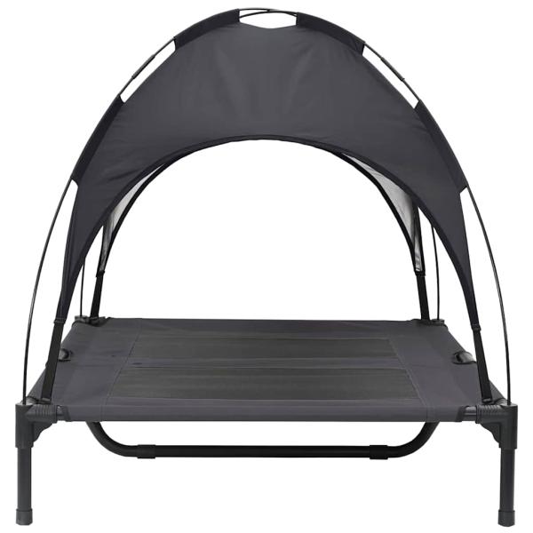 Hundebett Schwarz 92 x 77 x 82,5 cm Stahl