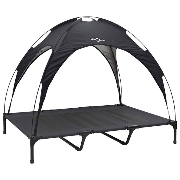 Hundebett Schwarz 122 x 93 x 106,5 cm Stahl