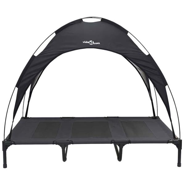 Hundebett Schwarz 122 x 93 x 106,5 cm Stahl