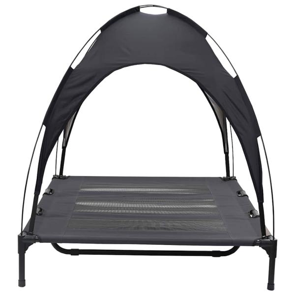Hundebett Schwarz 122 x 93 x 106,5 cm Stahl