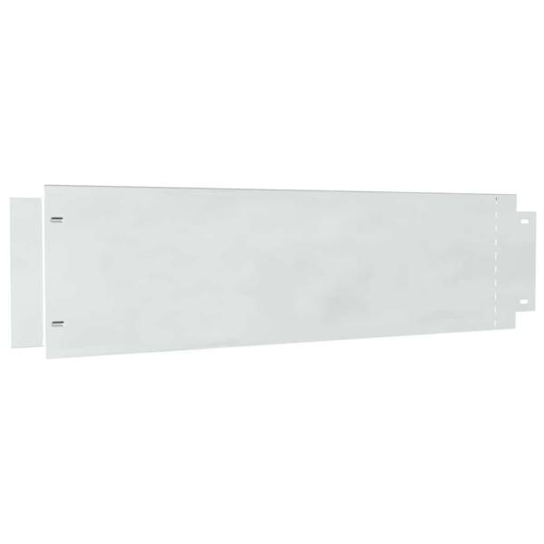 Rasenkanten 10 Stk. 100 x 25 x 0,07 cm Verzinkter Stahl Silber