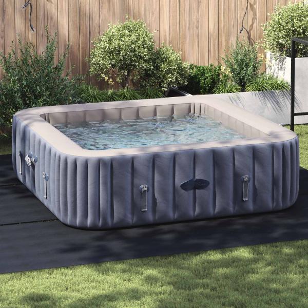 ARDEBO.de - Bodenfolie für Pools 396 x 396 x 0,1 cm Quadratisch Vliesstoff