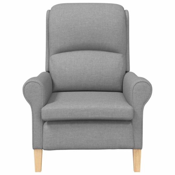 Sessel Hellgrau Stoff