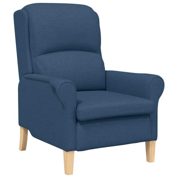 Sessel Blau Stoff