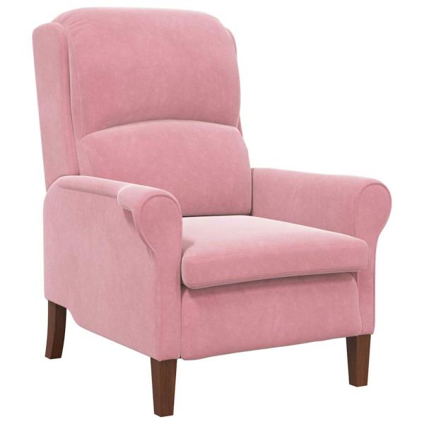 Sessel Rosa Samt