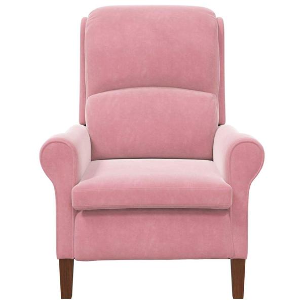 Sessel Rosa Samt