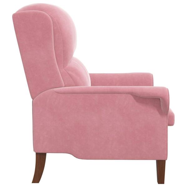 Sessel Rosa Samt