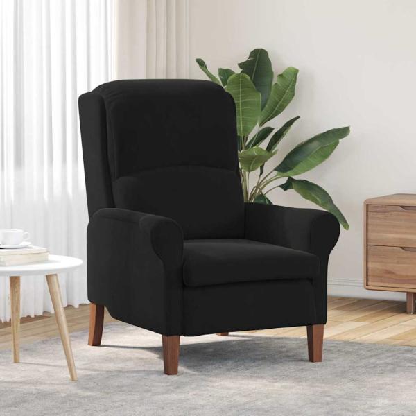 ARDEBO.de - Sessel Schwarz Samt