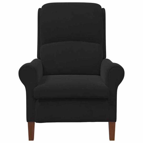 Sessel Schwarz Samt