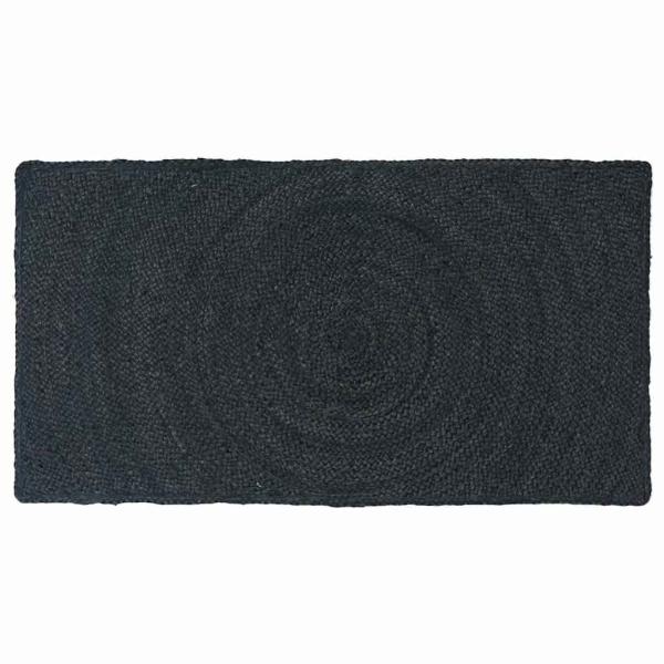 ARDEBO.de - Bereichsteppiche Dunkelgrau 60 x 110 cm Jute