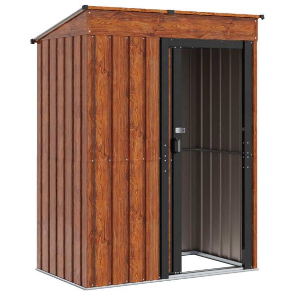 Gartenhütten Braun 137 x 81 x 180 cm Metall