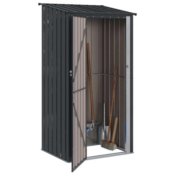 Gartenhütten Anthrazit 103 x 86 x 200 cm Metall